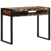 vidaXL Scrivania Multicolore 100x50x75 cm in Legno Massello Recupero