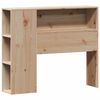 vidaXL Letto Libreria senza Materasso 90x190 cm Legno Massello Pino