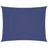 vidaXL Parasole a Vela in Oxford Rettangolare 4x6 m Blu