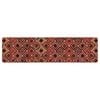 vidaXL Runner Tappeto MARSA Multicolore 100 x 400 cm Poliestere e PVC