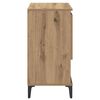 vidaXL Sideboards 2 pcs Rovere artigianale 60 x 35 x 70 cm