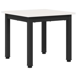 vidaXL Tavolino da salotto Bianco 40 x 40 x 36 cm Pino massello
