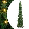 vidaXL Albero di Natale Artificiale Preilluminato con 130 LED 210 cm