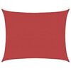 vidaXL Vela Parasole 160 g/m&sup2; Rossa 6x7 m in HDPE