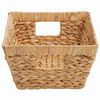 vidaXL Cesti per Stoccaggio 2 pcs Naturale 38 x 28 x 15 cm