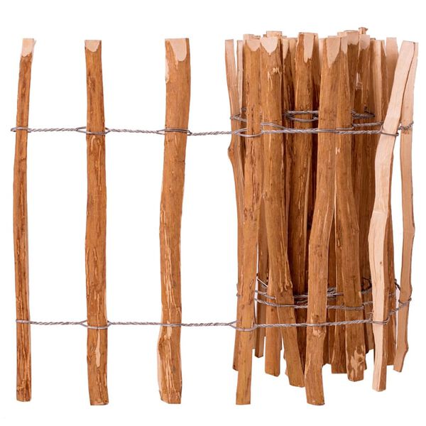 vidaXL Staccionata in Legno di Nocciolo 60x500 cm