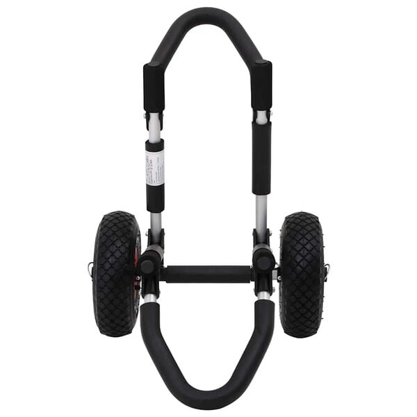 vidaXL Carrello SUP per Tavola da Surf Pieghevole 45 kg in Alluminio