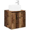vidaXL Mobile Lavabo da Parete Legno antico 49,5 x 44,5 x 66 cm