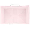 vidaXL Sacchetti di Carta 50 pz con Manici Rosa 32x22x28 cm