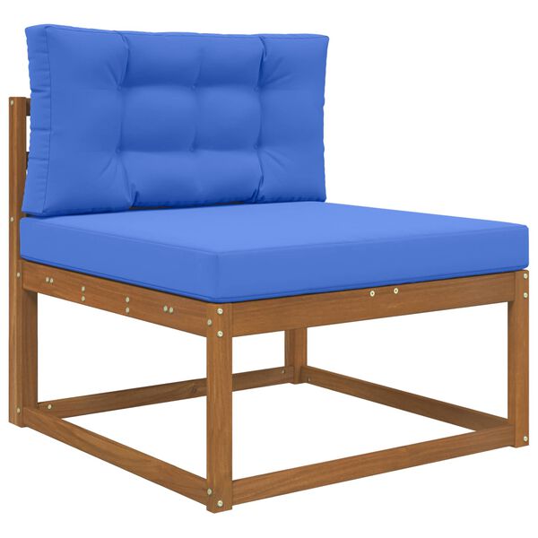 vidaXL Cuscino per divano da esterno 2 pcs Turchese Poliestere