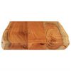 vidaXL Piano Tavolo 60x40x3,8 cm Rettangolare Legno Acacia Bordi Vivi