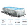 Intex Set Piscina Ovale Prism Frame 610x305x122 cm