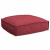 vidaXL Cuscino Rosso Vino 50 x 50 x 12 cm Tessuto Oxford