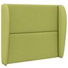 vidaXL Orecchia della Testata Verde 80 x 23 x 6 cm Tessuto