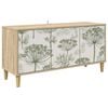 vidaXL Mobile TV GOTHA 102 x 33 x 50 cm Sonoma Legno ingegnerizzato