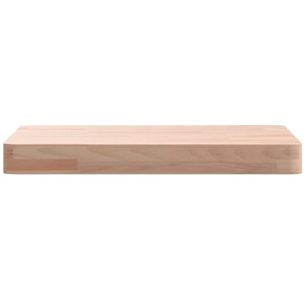 vidaXL Piano per Tavolo 40x40x4 cm Quadrato Legno Massello di Faggio