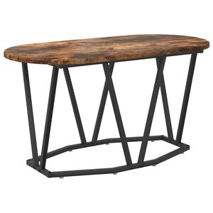 vidaXL Tavolino da salotto Rovere fum&eacute; 80 x 40 x 40.5 cm