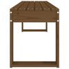 vidaXL Panca da Giardino Ambra 110x38x45 cm Legno Massello di Pino