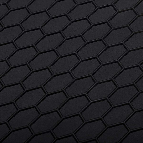 vidaXL Tappetino per Auto Nero Gomma