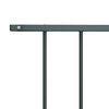 vidaXL Pannello di recinzione in acciaio verniciato a polvere 1,63x1,25 m antracite