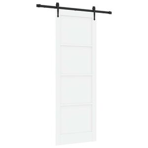 vidaXL Porta scorrevole ORKDAL Bianco 83 x 232 cm
