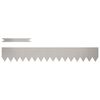 vidaXL Bordura per Prato 20 pcs Ruggine 100 x 0,05 x 15 cm