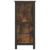 vidaXL Libreria Rovere fum&eacute; 102 x 32 x 72,5 cm Legno multistrato