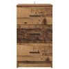 vidaXL Armadio da Notte con cassetto Legno vecchio 38 x 38 x 66 cm