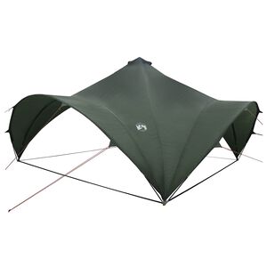 vidaXL Tenda Party con tetto Verde militare 500 x 500 x 350 cm