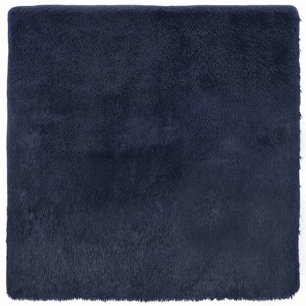 vidaXL Tappeto Shaggy a Pelo Lungo NAVARRA Blu Marino 240x240 cm