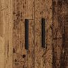 vidaXL Armadio 2 pcs Legno vecchio 108 x 41 x 40 cm Legno multistrato