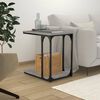 vidaXL Tavolino Grigio Sonoma 50x35x52 cm in Legno Multistrato
