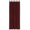 vidaXL Tende oscuranti 2 pcs Rosso Vino 140 x 225 cm Velluto