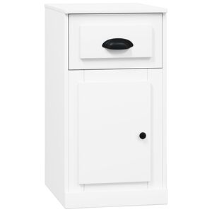 vidaXL Mobiletto con Cassetto Bianco 40x50x75 cm in Legno Multistrato