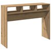 vidaXL Tavolo Consolle Rovere Artigianale 105x30x80 cm in Truciolato