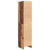 vidaXL Highboard Legno vecchio 35 x 39 x 168 cm Legno multistrato