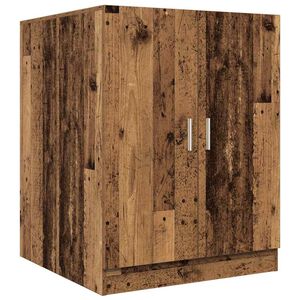 vidaXL Mobile per Lavatrice Legno Antico 70,5x71,5x91,5 cm
