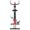 vidaXL Cyclette Magnetica X-Bike con Misurazione del Polso Nero Rosso