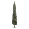 vidaXL Albero di Natale artificiale con 300 LED Verde 270 cm