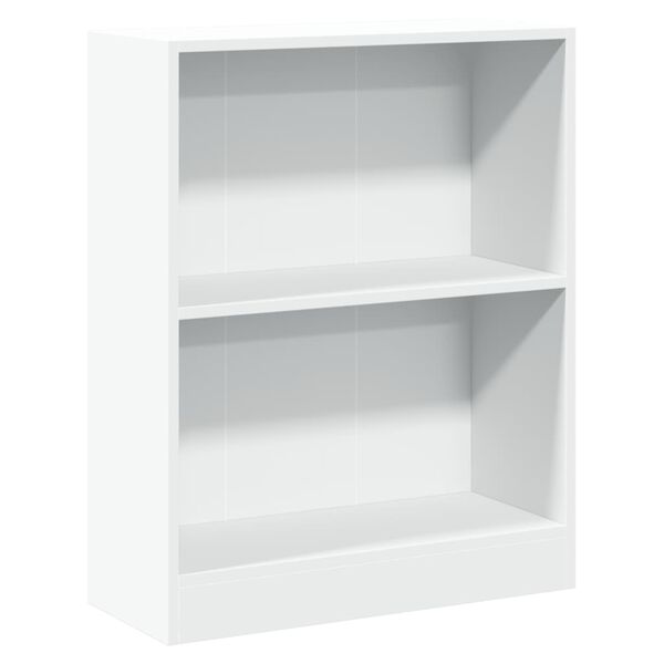 vidaXL Libreria Bianca 60x24x76 cm in Legno Multistrato