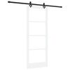 vidaXL Porta scorrevole Bianco 83 x 211 cm