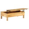 vidaXL Tavolino da Salotto in Legno Massello di Mango 110x55x35 cm
