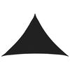 vidaXL Telo Ombra Nero 7 x 5 x 5 m HDPE