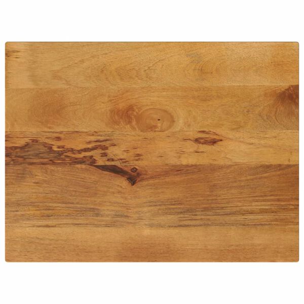 vidaXL Piano per Tavolo 70x50x2,5 cm Rettangolare Legno Massello Mango