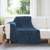 vidaXL Coperte da Pile 6 pcs Blu navy 150 x 200 cm Panno