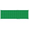 vidaXL Lettino da Giardino con Cuscino Verde Legno Pino Impregnato