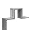 vidaXL Mensola a Muro Grigio Sonoma 104,5x10x43 cm Legno Multistrato