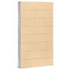 vidaXL Mobile Porta CD Grigio Sonoma 102x23x177,5 cm Legno Multistrato