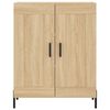 vidaXL Credenza Rovere Sonoma 69,5x34x180 cm in Legno Multistrato