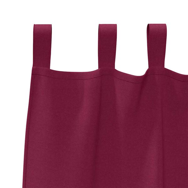 vidaXL Tende Blackout con Anelli 2 pcs Rosso Vino 245 x 140 cm